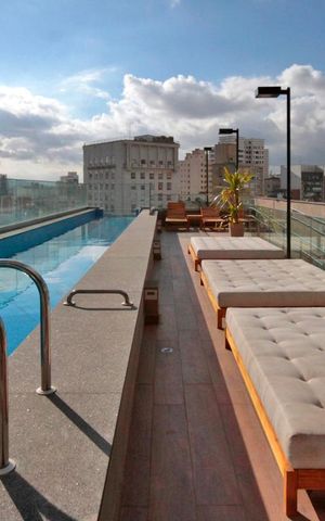 Studio para alugar com 30m², 1 quarto e sem vagaPiscina