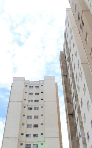 Apartamento à venda com 51m², 2 quartos e 1 vagaFachada do bloco