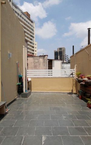 Studio à venda com 30m², 1 quarto e sem vagaTerraço