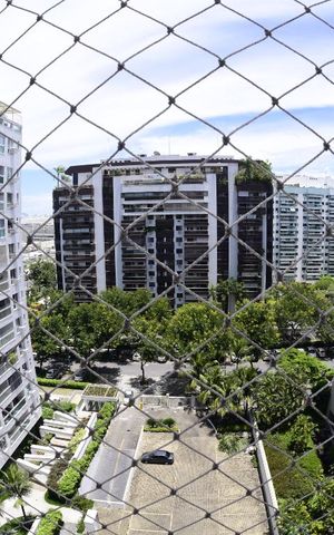 Apartamento para alugar com 119m², 3 quartos e 2 vagasVista da varanda da Sala