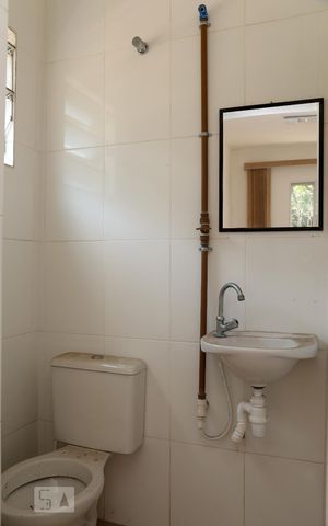 Casa para alugar com 120m², 2 quartos e 2 vagasBanheiro da Suíte