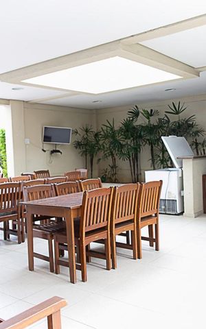 Apartamento à venda com 46m², 2 quartos e 1 vagaÁrea comum - Churrasqueira