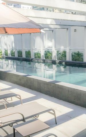Apartamento para alugar com 50m², 1 quarto e 1 vaga Apartamento para alugar com 50m², 1 quarto e 1 vagaPiscina