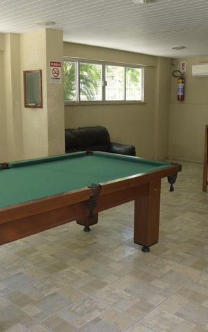 Apartamento à venda com 55m², 2 quartos e 1 vagasalão de jogos