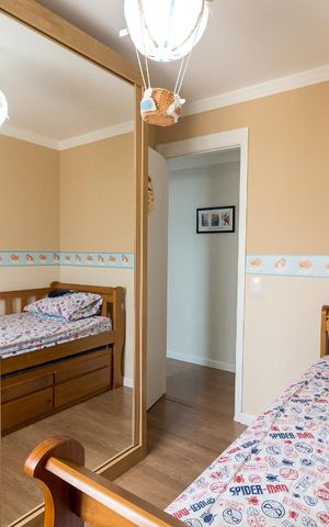 Apartamento à venda com 44m², 2 quartos e 1 vagaQuarto 1
