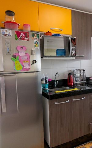 Apartamento à venda com 44m², 2 quartos e 1 vagaCozinha