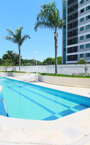 Apartamento à venda com 61m², 2 quartos e 1 vagaÁrea comum - Piscina