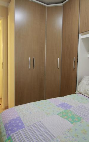 Apartamento à venda com 47m², 2 quartos e 1 vagaQuarto 2