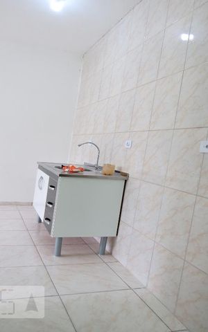 Studio à venda com 45m², 1 quarto e sem vagaDetalhe da cozinha