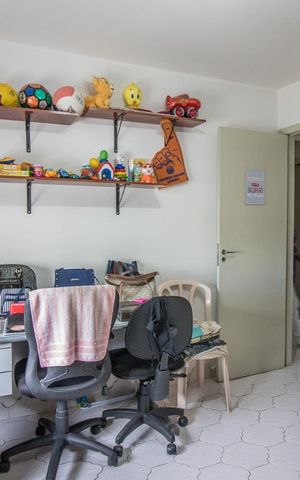 Apartamento à venda com 102m², 3 quartos e 1 vagaQuarto 1