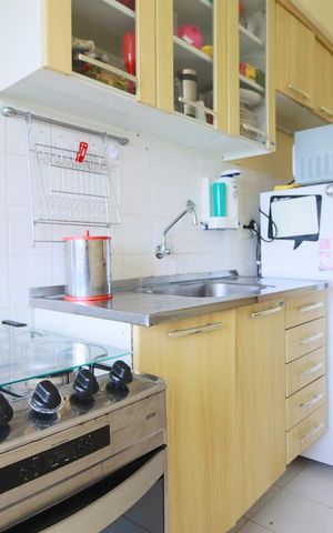 Apartamento para alugar com 47m², 2 quartos e 1 vagaCozinha - Armários