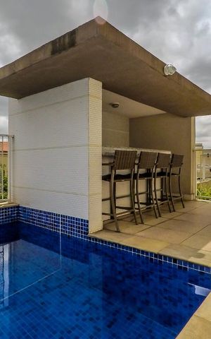 Apartamento para alugar com 37m², 1 quarto e sem vagaÁrea comum - Piscina