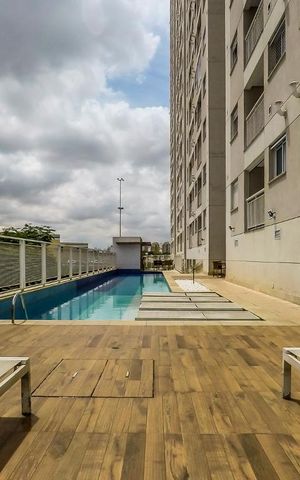 Apartamento para alugar com 37m², 1 quarto e sem vagaÁrea comum - Piscina