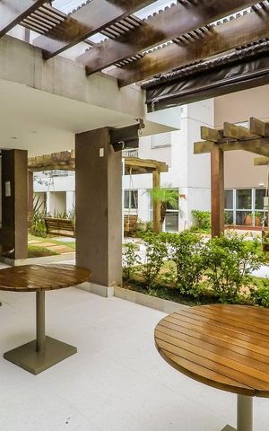 Apartamento para alugar com 37m², 1 quarto e sem vagaÁrea comum - Churrasqueira