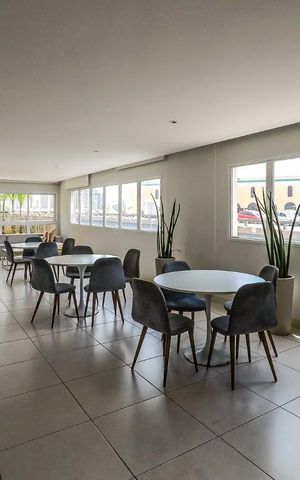 Apartamento para alugar com 37m², 1 quarto e sem vagaÁrea comum - Salão de festas
