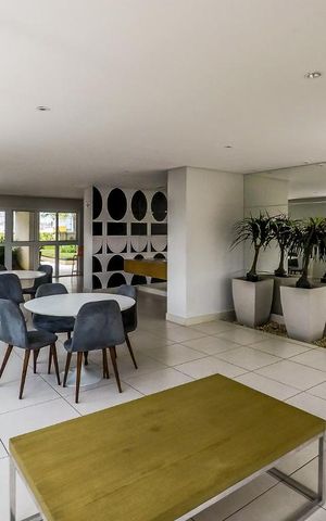 Apartamento para alugar com 37m², 1 quarto e sem vagaÁrea comum - Salão de festas