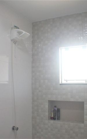 Casa para alugar com 105m², 3 quartos e 1 vaga Casa para alugar com 105m², 3 quartos e 1 vagaDetalhe do Banheiro Social