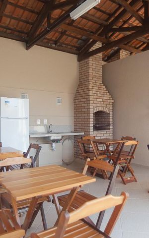 Apartamento para alugar com 45m², 2 quartos e 1 vaga Apartamento para alugar com 45m², 2 quartos e 1 vagaDependências do condominio - churrasqueira
