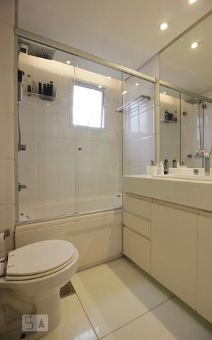 Apartamento à venda com 115m², 3 quartos e 3 vagasBanheiro da suíte 1