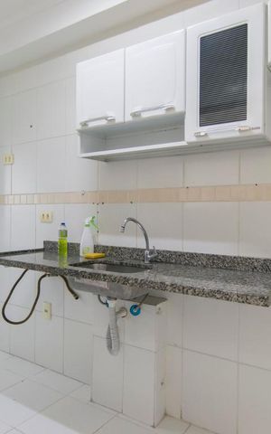 Apartamento à venda com 57m², 2 quartos e 1 vagaCozinha