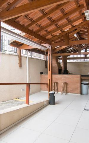 Apartamento à venda com 57m², 2 quartos e 1 vagaChurrasqueira