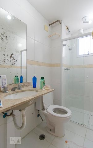 Apartamento à venda com 57m², 2 quartos e 1 vagaBanheiro
