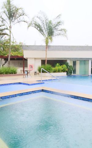 Apartamento para alugar com 35m², 1 quarto e 2 vagasÁrea comum - Piscina