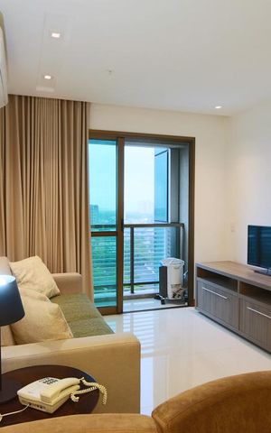 Apartamento para alugar com 35m², 1 quarto e 2 vagasDetalhe Sala