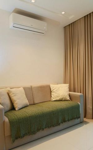 Apartamento para alugar com 35m², 1 quarto e 2 vagasSala