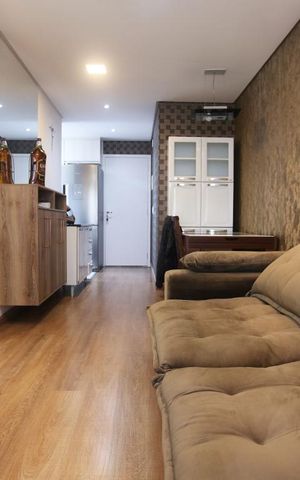 Apartamento à venda com 50m², 2 quartos e 2 vagas Apartamento à venda com 50m², 2 quartos e 2 vagasSala