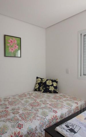 Apartamento à venda com 56m², 2 quartos e 2 vagasQuarto 2