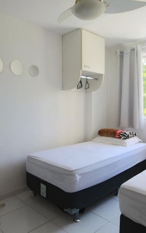 Apartamento à venda com 50m², 2 quartos e 2 vagasQuarto 2 