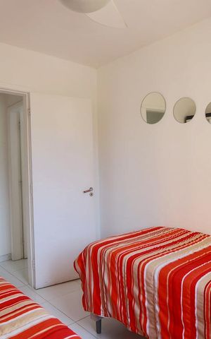 Apartamento à venda com 50m², 2 quartos e 2 vagasQuarto 1