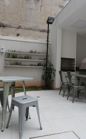 Apartamento à venda com 35m², 2 quartos e sem vagaChurrasqueira