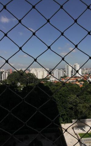 Apartamento à venda com 120m², 3 quartos e 2 vagasVista da varanda