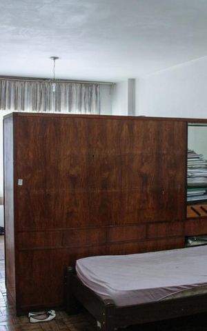 Apartamento à venda com 56m², 1 quarto e sem vagaSala/Quarto
