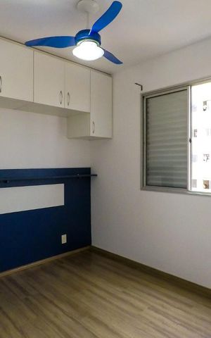 Apartamento para alugar com 64m², 3 quartos e 2 vagasQuarto 2