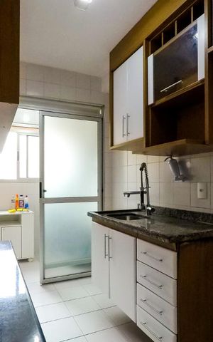 Apartamento para alugar com 64m², 3 quartos e 2 vagasCozinha