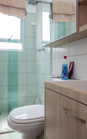 Apartamento à venda com 48m², 2 quartos e 1 vaga Apartamento à venda com 48m², 2 quartos e 1 vagaBanheiro