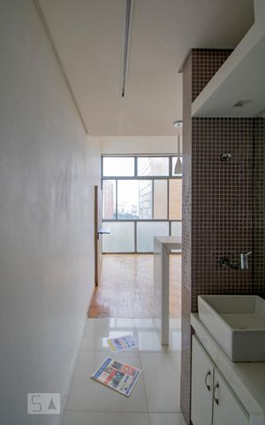 Studio à venda com 40m², 1 quarto e sem vagaEntrada