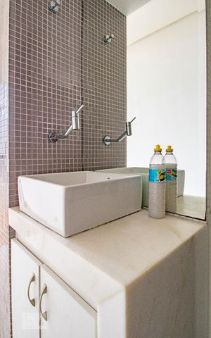 Studio à venda com 40m², 1 quarto e sem vagaLavatório