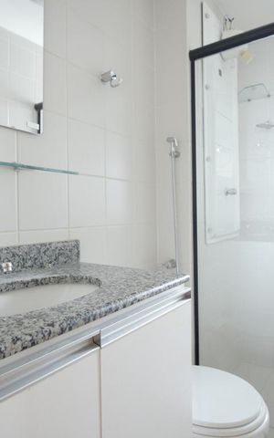 Apartamento para alugar com 80m², 3 quartos e 1 vagaBanheiro Social
