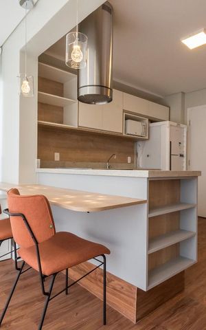 Studio para alugar com 39m², 1 quarto e 1 vaga Studio para alugar com 39m², 1 quarto e 1 vagaVaranda