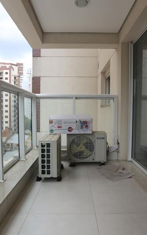 Apartamento à venda com 35m², 1 quarto e 1 vagaVaranda