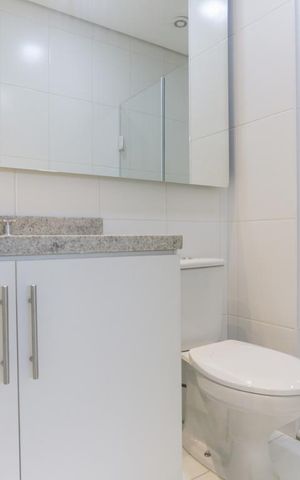 Apartamento para alugar com 34m², 1 quarto e 1 vaga Apartamento para alugar com 34m², 1 quarto e 1 vagaBanheiro