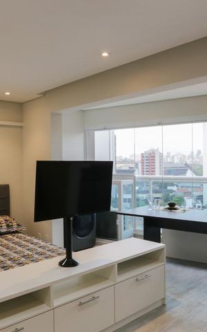 Apartamento para alugar com 34m², 1 quarto e 1 vaga Apartamento para alugar com 34m², 1 quarto e 1 vagaStúdio