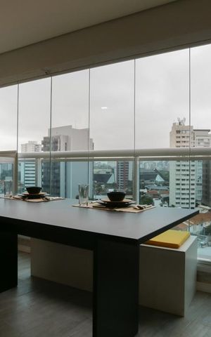 Apartamento para alugar com 34m², 1 quarto e 1 vaga Apartamento para alugar com 34m², 1 quarto e 1 vagaStúdio