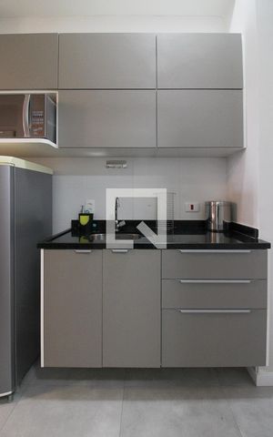 Studio à venda com 24m², 1 quarto e sem vaga Studio à venda com 24m², 1 quarto e sem vagaCozinha