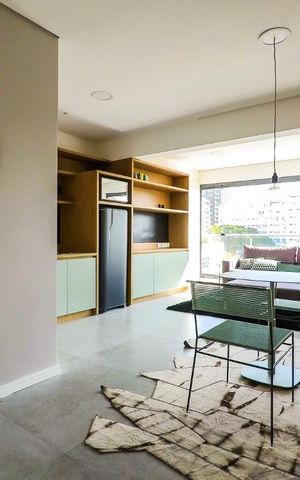 Apartamento à venda com 39m², 1 quarto e 1 vagaEntrada