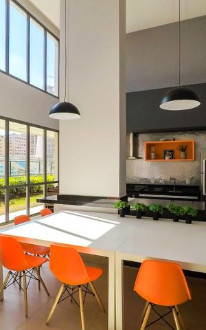Apartamento à venda com 39m², 1 quarto e 1 vagaEspaco Gourmet